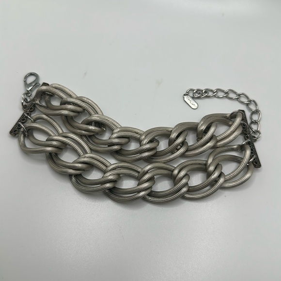 Vincero silver tone chunky chain bracelet - Picture 1 of 4